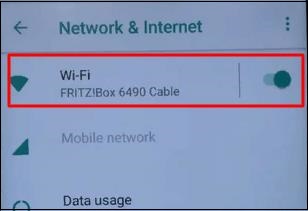 Configuration Huawei Wi-Fi