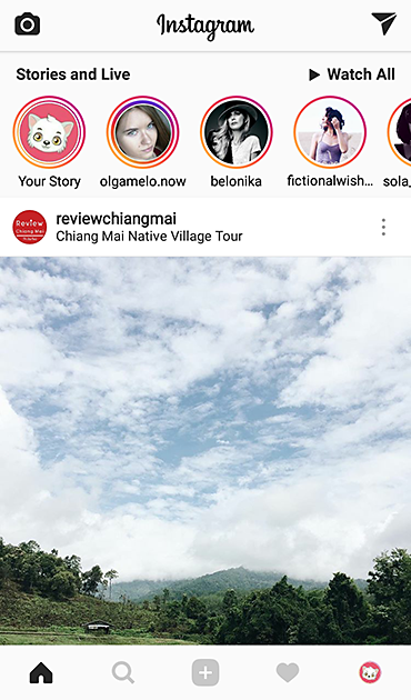 Comment faire un cercle coloré (cadre rond) autour de l'avatar sur Instagram