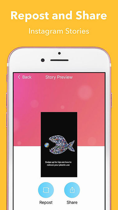 republier l'application Instagram Stories