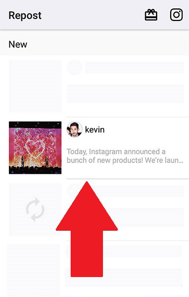 comment republier sur instagram depuis iPhone