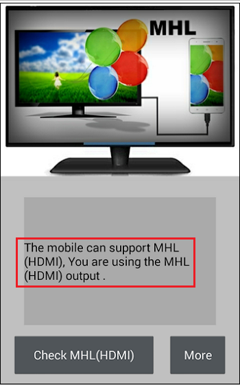 Support MHL