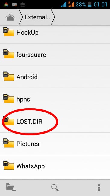 Dossier Android Lost.Dir