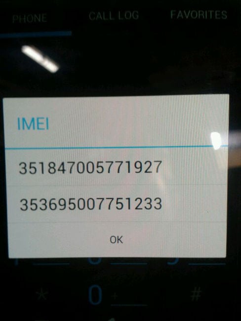 IMEI sur Android