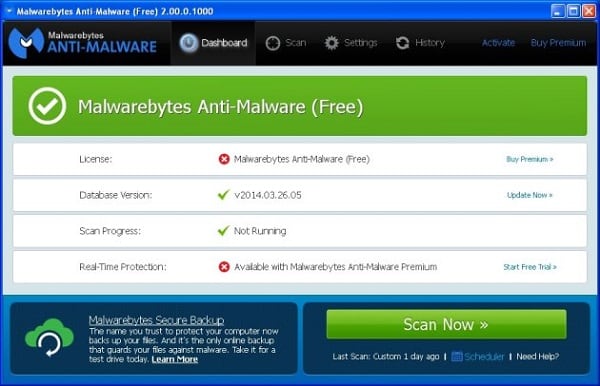 Malwarebytes Anti-Malware Utility